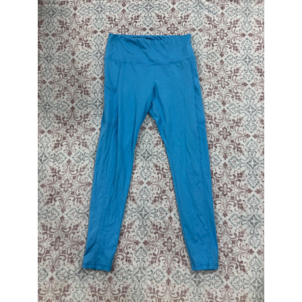 Wild Fable Blue High Waisted Active Leggings with Pockets Size Medium